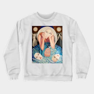 Lady Moon Crewneck Sweatshirt